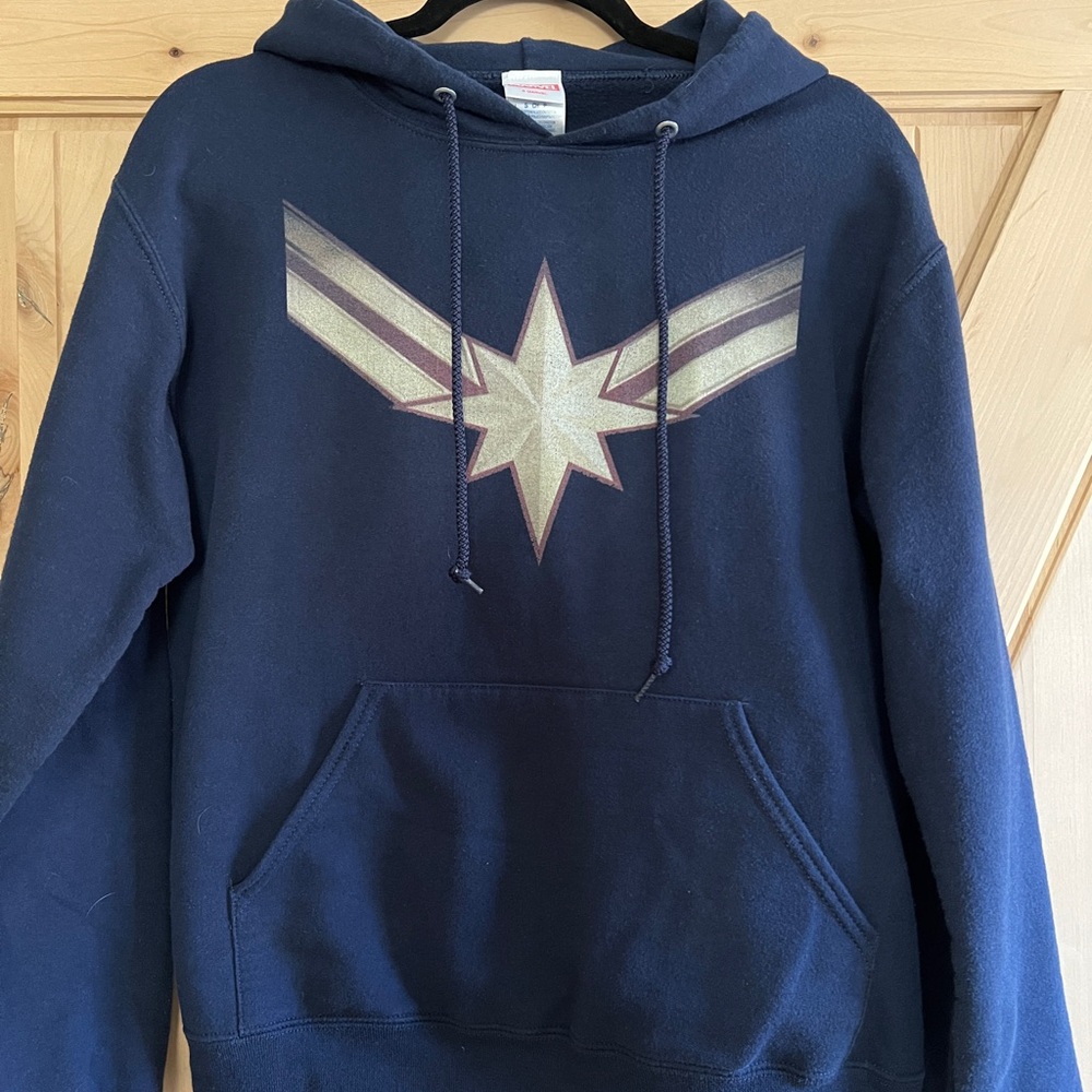 Captain Marvel Cosplay Hoodie